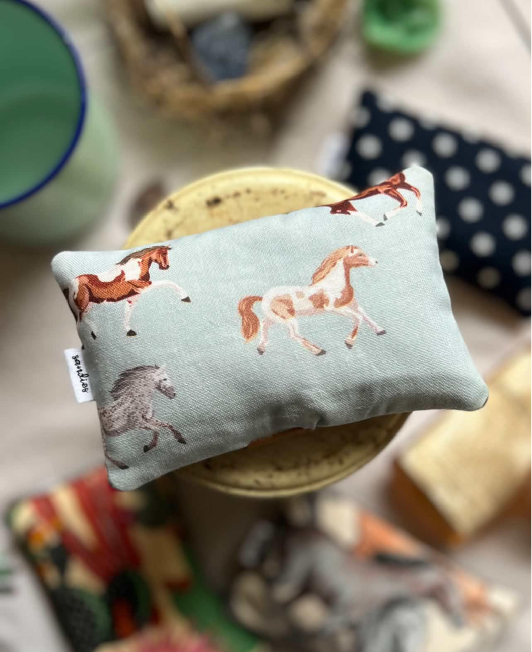 Sandies Play Sandbags, exclusive Western print